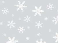 Pack Of 1, 24" X 100' 1.0 Mil Snowflakes Christmas Print Cello Rolls W/1/2", 1" & 2" White Snowflakes Made In USA