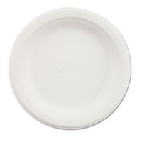 Chinet VACATE-CT Paper Dinnerware- Plate- 6quot; Diameter- White- 1000/Carton