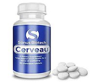 Cerveau - Bottle Supplement for Anxiety, Depression | Helps Relax The Mind, Brain Booster Mood, Memory & Focus. (30 Chewable Tablets)