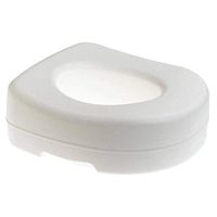Carex Toilet Seat Riser - Adds 5 Inch of Height to Toilet - Raised Toilet Seat With 300 Pound Weight Capacity - Slip-Resistant