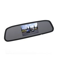 5 Inch TFT LCD Car Color Rear View Mirror Monitor for Parking Backup Camera DVD VCR