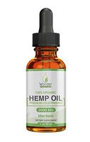 Hemp Oil for Pain Relief, 100% Natural Anti-inflammatory, Anxiety & Stress Relief, Helps with Sleep, Skin & Hair, Mood Improving by wonder healing