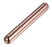 Visol Sigma Rose Gold Finish Stainless Steel Cigar Tube