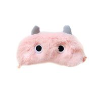 Dicrey Sleep Mask Cartoon Eye Mask Blindfold(Pink)