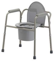 Nova 3-in-1 Commode, Grey, 11 Lb