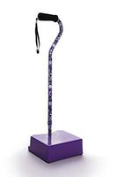 EZ-Step Stair Climbing Cane Purple Floral
