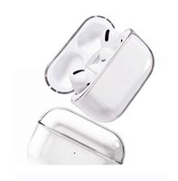 MEIQING Cover for Airpods Pro Case Transparent Waterproof Shockproof Cover for Airpods Pro /3 Generation Charging Case Earphones Accessorie