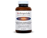 BioTrōpicLabs Neutrō – Nootropic Blend to Supercharge Your Brain Functions via Increasing Mental Clarity, Focus, Memory and Overall Mental Performance.