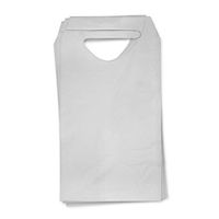 SNL Quality Disposable Adult Poly-Lined Bibs - 16" X 33" - Tie-Back (Pack of 300)
