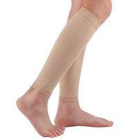 Calf Compression Sleeves 15-20mmHg for Men Women, 2 Pairs Leg Compression Socks for Swelling/Shin Splint/Varicose Veins/Nurses/Maternity
