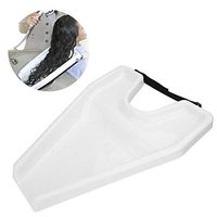 Hair Washing Tray, Portable Mobile Shampoo Rinse Washing Tray Basin for Washing Hair in Bed and at Home (White)