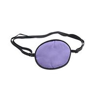 Kids Adjustable Silk Eye Patch with Elastic Strap Single Eye Patch to Treat Lazy Eye Amblyopia Strabismus