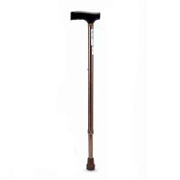 TY-Walker JAD@ Lightweight Healthcare Walking Stick, Aluminum Alloy Adjustable Height Non-Slip (Color : B)