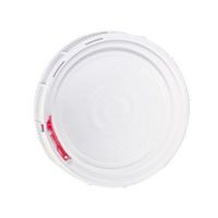 White Lid for 1.25 Gallon Containers (6 Lids)