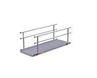 EZ-ACCESS, Gateway Ramp with Handrails, 9 Feet, Transfer Between Levels and Surfaces With More Security and Safety, Great for Wheelchairs, Walkers, Scooters