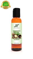 100% Natural Macadamia NUT Oil by Velona | All Natural Clear Carrier Oil for Face, Hair, Body and Skin Care and Cooking | Refined, Cold Pressed | Size: 2 OZ