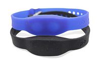 Pillbands - Adjustable Silicone Wristband with Chamber for Holding Aspirin, Benadryl, Tylenol 3, Tylenol 4, Maxalt, and Other medications (2 Pack)