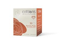 Cottons Contoured Nursing Pads 100% Cotton Cover