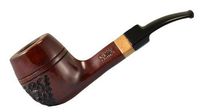 5.5” Engraved Bulldog Shire Pipe™ with Two-Tone Shank