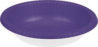 Creative Converting 173268 PAPER BOWLS 20 OZ, Purple