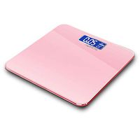 Weight Scale 180Kg Electronic LCD Display Weights Bathroom Scale Weighing Machine Personal Body Scales 4 Colors Smart Balance,Pink