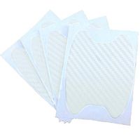 4Pcs Carbon Fiber Car Door Handle Anti Scratch Protector Film Sticker Set 7 Colors Available