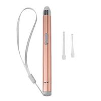 Healifty Ear Picking Tools LED Flashlight Earpick Earwax Removal Tools Safe Earwax Remover for Babies Children (Pink)