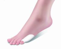AT Surgical Soft and Elastic Fresco Pure Gel 5th Toe Bunion Protector Pad, Each One Size
