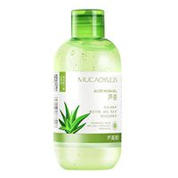 MNLOS Refreshing Hand Sanitizer Gel, Washless Hand Soap Gel, Capacity Household Cleaning Gentle Hydrating Hand Sanitizer Soothing Gel,Non-irritating,Pump Bottle 220ml