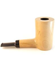 Mr. Brog Poker Tobacco Pipe - Model No: 302 Dnaken Duke Natural - Pear Wood Roots - Hand Made
