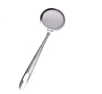 BIRD WORKS Cokytoop Multifunction Colanders Tong in One Creative Design Stainless Steel Fried Baking Flour Kitchen Strainers Tool Clip: no Tong