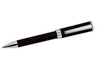 Aurora TU Black Ballpoint Pen - Black/Chrome Trim T31-N