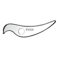 Stainless Steel Gua Sha Scraping Massage Tool - STICKON IASTM Tools Great Soft Tissue Mobilization Tool (B Shape)