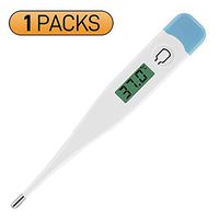 Thermometer for Fever Alarm, Quick Reading Medical Digital Waterproof Oral Thermometer Meter with Fever Indicator and Memory Recall, Rectum Armpit Underarm Reading Thermometer for Baby Kids and Adults