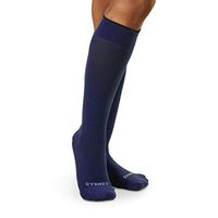 COMRAD | Premium and Stylish Compression Socks for Multipurpose Wear (Marine Blue, Large)