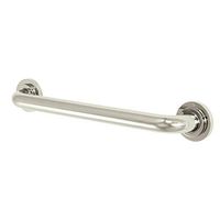 Kingston Brass DR414166 Manhattan Grab Bar, Polished Nickel, 16"