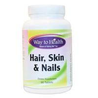 Hair, Skin & Nails with Biotin & MSM - Gluten Free - 90 Tablets
