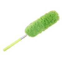 ZhiXu Microfiber Extendable Hand Dusters Washable Dusting Brush with Telescoping Pole for Cleaning Car, Computer, Air Conditioning, TV and Else (Green)