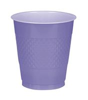 New Purple Plastic Cups | 12 oz. | Pack of 20 | Party Supply