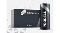 Duracell Pack de 10 batterys AA/LR6 Industrial/procell