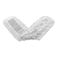RCPK15712WHI - Dust Mop Heads, Kut-a-Way, White, 48 X 5, Cut-end, Cotton
