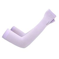 Meidexian888 Cooling Sleeve for Men/Women,2PCS Sport Arm Sleeves UV Sun Protect Anti-slip Basketball Armband Tattoo Cover (Purple)