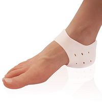 Dr. Frederick's Original Gel Heel Protectors - 2 Pieces - Heel Guards - Heel Spur Relief - Cracked Heels - Plantar Fasciitis - Heel Booties & Pads