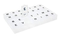 Medi Planner (Medicine Organizer/Dispenser with Braille Markings) by Apex Healthcare Products