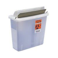 In-Room Sharps Container with Mailbox-Style Lid 2 Quart - 1 Each