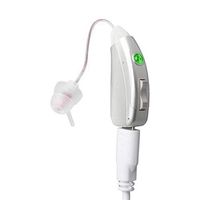 DARIDO Hearing Amplifier,Digital Rechargeable Hearing Amplifier RIC Small Size Noise Reduction Volume Control Invisible Behind The Ear for Adults Children Seniors(Right)