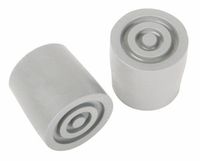Medline Walker Tip Replacement, 1" Diameter, Glide Cap Tip for Walker, 1 Pair