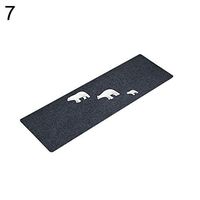 TbpersicwT Home bedroom carpet door mat, Tree Bear Soft Home Living Room Anti-Slip Door Mat Entrance Rug Kitchen Carpet - 40120cm 7