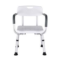 Shower Seats stools Shower Stool Bath Chair Bathroom Seat - Lightweight Aluminum - Easy to Install - with Backrest - Elderly Disabled Bearing Weight 200 Kg Bath Seat Bench