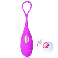 Multi-Frequency Vibration Kegel Balls for Tightening, YUECHAO Ben Wa Exercise Weights for Women Beginners with Remote Control Massage Ball, Doctor Recommended (QI)